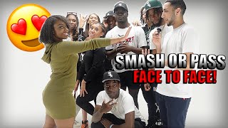 SMASH OR PASS BUT FACE TO FACE IN NYC [upl. by Ispep]