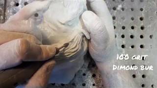 2 Learn how to carve soap stone using a dremel and metal working bur dremel carving dremel stone [upl. by Pals745]