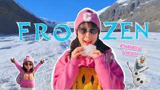 Canada Athabasca Glacier Ice Walk and Columbia icefield skywalk DAY TOUR [upl. by Ynoffit]