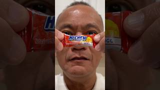 👂 ASMR HICHEW FRUITY CHEWY CANDY MANGO FLAVOR AND EATING SOUNDS 👂 asmr shorts [upl. by Assiralk]