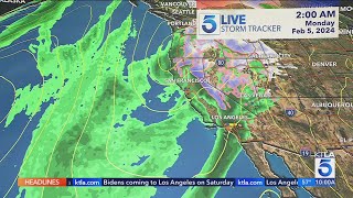 Another atmospheric river is set to arrive in Southern California [upl. by Noell]