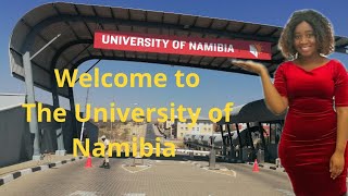 Studying in Namibia  Requirements Fees Permits Student Accommodation UniversityofNamibia [upl. by Itirp510]