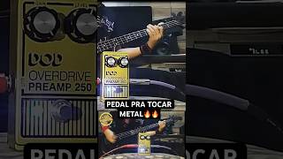 Pedal pra Tocar Metal  Overdrive Preamp 250 [upl. by Goulder]