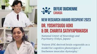 Defeat Duchenne Canada 2023 Research Grant Update  Dr Yoshitsugu Aoki [upl. by Clorinde]