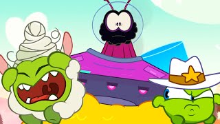 Alien Ship 🍭 Om Nom 👀 NEW 👀 Season 27 🍿 Super Toons TV Po Polsku [upl. by Sucramel]