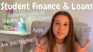 STUDENT LOANS amp GRANTS EXPLAINED  BEST LOAN for you ELIGIBILITY amp HOW to APPLY STEP by STEP GUIDE [upl. by Anemij]