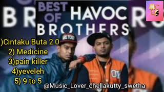 Havoc Brothers  JukeBox  Tamil Album Songs  Havoc Brothers Album songs  Tamil Hits [upl. by Anilac]