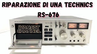 Riparazione di una technics RS676 [upl. by Eckel]