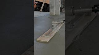 SMOOTH OPERATOR CREAMY bullfloat concrete construction concretefinishing rattlestick diy [upl. by Hylan231]