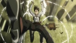 Levi vs Kenny Squad English Dubbed  Full Fight HD [upl. by Ynez411]