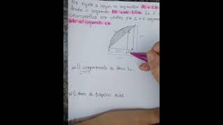 Na figura a seguir os segmentos AC e BC medem 2 Ainda o segmento AD mede 15mcomp do arco Lc [upl. by Amora201]