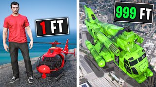 Upgrading Smallest to Biggest Helicopter on GTA 5 RP [upl. by Atilal475]