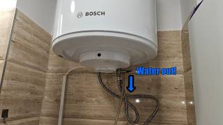 How to Drain an Electric Water Boiler Using the Relief Valve [upl. by Einohpets]