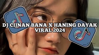 DJ CIINAN BANA X HANING DAYAK FULL BASS VIRAL TIKTOK 2024 SATRIA FVNKY [upl. by Malissia]