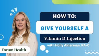 How to Give Yourself a Vitamin D Injection [upl. by Tewfik]