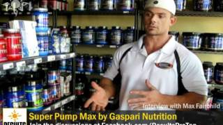 New SuperPump Max Formula Overview with Max Fairchild of Gaspari Nutrition [upl. by Erimahs158]