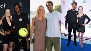 Gael Monfils and Elina Svitolina Beautiful Moments Shorts [upl. by Oirasor65]