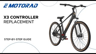 EMotorad X3 EBike Controller Replacement Guide  StepByStep Tutorial [upl. by Gaby]