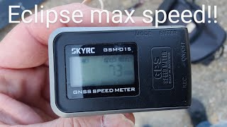 Eclipse speed test on 4s fast rc [upl. by Hildegaard]