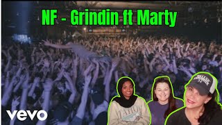 NF  Grindin ft Marty  Reaction [upl. by Rehposirhc]