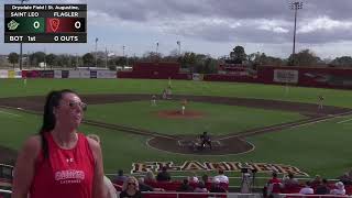 Flagler Baseball vs Saint Leo Game 1 2102024 [upl. by Intyre]