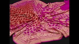 Bandhani sarees [upl. by Ymmij]