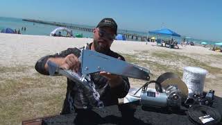 How to Mount amp Measure a Bow Sprit Anchor Davit [upl. by Irbmac]