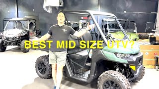 2024 CANAM DEFENDER HD7 BEST MID SIZE UTV AVAILABLE [upl. by Neelasor]