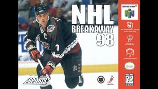 NHL Breakaway 98 Nintendo 64  Philadelphia Flyers at Detroit Red Wings [upl. by Everson]