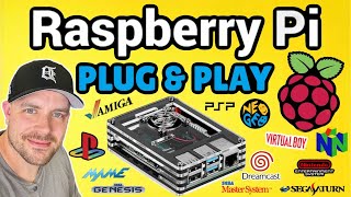 Plug amp Play Raspberry Pi Game Console w Over 90000 Games [upl. by Neehsuan]