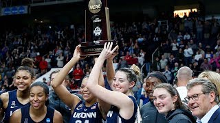 UConn women to 12th straight Final Four extended highlights [upl. by Dnalyk]