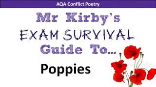 Mr Kirbys Exam Survival Guide  Poppies [upl. by Melanie]