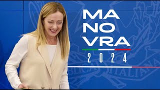 La Manovra 2024 del Governo Meloni in pillole [upl. by Tevis]