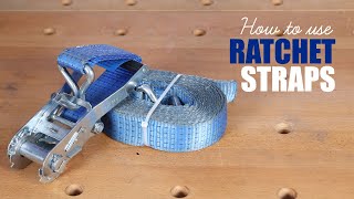 Simple Guide to Using Ratchet Strap Tie Downs Correctly  3 minute DIY [upl. by Fredkin]