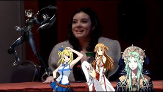 Cherami Leigh Q amp A panel at Kawacon 2023 [upl. by Ahsekam]