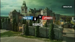 R6 SIEGE MONTAGNE 2K 1V3 VS CLASH DEFUSER PLANT [upl. by Edylc]