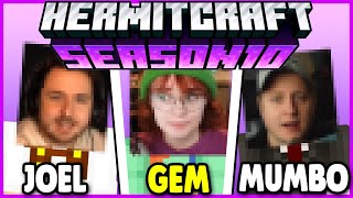 Hermitcraft Season 10 ALL MEMBERS FACES [upl. by Adym666]