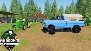 Using only old tractors on a new farm  Back in my day episode 1  Farming Simulator 2019 [upl. by Lavery454]