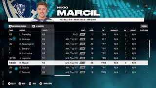 NHL 25 Sherbrooke Phoenix Overall Player Ratings [upl. by Hgielanna]