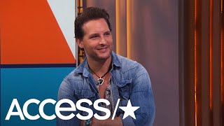 Peter Facinelli Takes On SWAT amp Talks CoParenting With Jennie Garth  Access [upl. by Freyah]