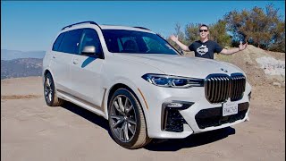 2020 BMW X7 M50i Review  A Cullinan for 300000 less [upl. by Trainor]