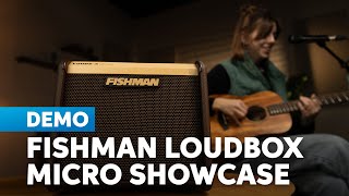 Fishman Loudbox Micro Combo Convenience Meets Vocal Versatility [upl. by Atiniv]