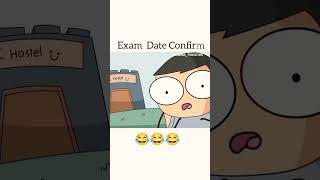 Exam date confirmed🤣🤣😂😂 trending meme memes [upl. by Okajima]