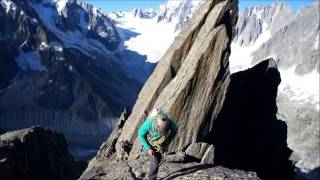 Aiguille du Moine Arete Sud Integrale [upl. by Redfield]