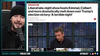 Jimmy Kimmel CRIES Over Trump Win Late Night Hosts LOSE IT As Democrats Spiral Over CRUSHING Loss [upl. by Sosthina]