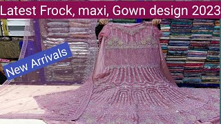 latest Maxi dress design  Gorgeous beautiful and stylish maxi  Designer maxi  New arrivals [upl. by Barolet]