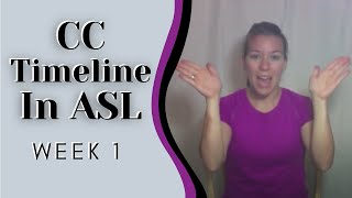 CC Timeline hand motions explained week 1 [upl. by Courtney]