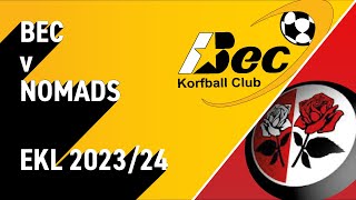 Bec Korfball Club v Nomads 202324 [upl. by Radmen]