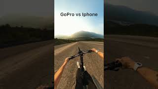 GoPro vs Iphone Insane Steep Rock Slab [upl. by Tenay]