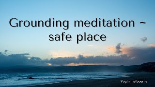 Grounding meditation  Safe place visualisation  12min [upl. by Ainak775]